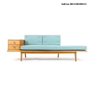 Bangku Sofa Tamu Minimalis Laci IJ-023