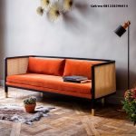 Kursi Tamu Sofa Jok Rotan Alami IJ-007