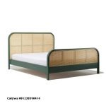 Tempat Tidur Minimalis Rotan Alami, indo jati, indo kursi