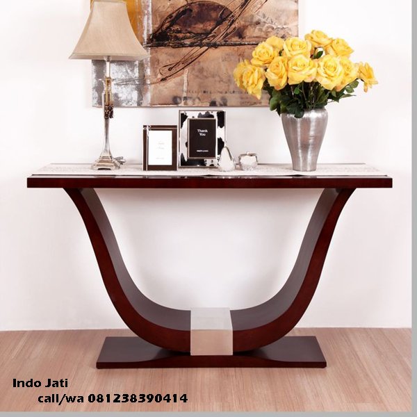 Meja konsul Indo Jati Solid, Indo Jati, Indo Jati Mebel Jepara, Indo Kursi, Indo Kursi Mebel Jepara, Berkah Jati, Berkah Jati Mebel Jepara, Lemari Pajangan Jepara