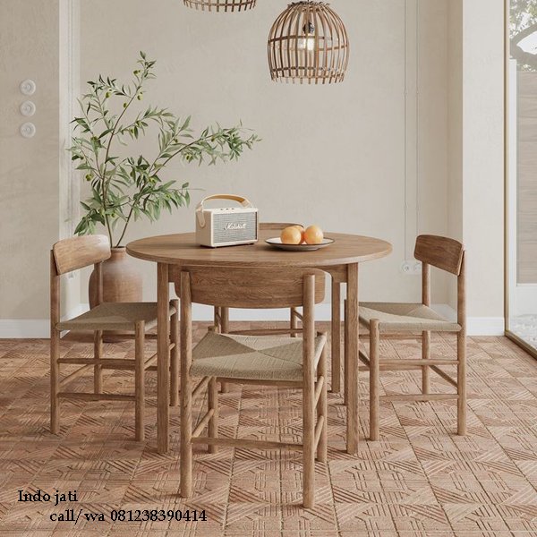 Set Meja Makan Jati Tua, Indo Jati, Indo Jati Mebel Jepara, Indo Kursi, Indo Kursi Mebel Jepara, Berkah Jati, Berkah Jati Mebel Jepara, Lemari pajangan Jepara