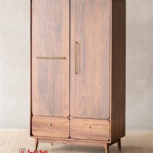 Lemari Pakaian Retro Kayu Jati Jepara