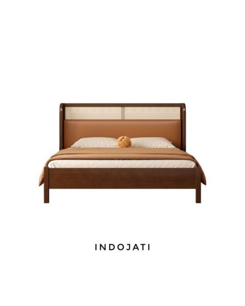 Tempat Tidur Minimalis Jok Mix Rotan Alami2 Tempat Tidur Minimalis Jok Mix Rotan Alami2