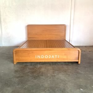 Tempat Tidur Minimalis Kayu Jati Asli Jepara